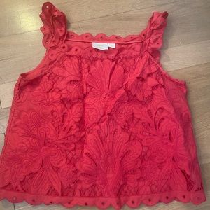 Anthropologie cotton spring or summer top